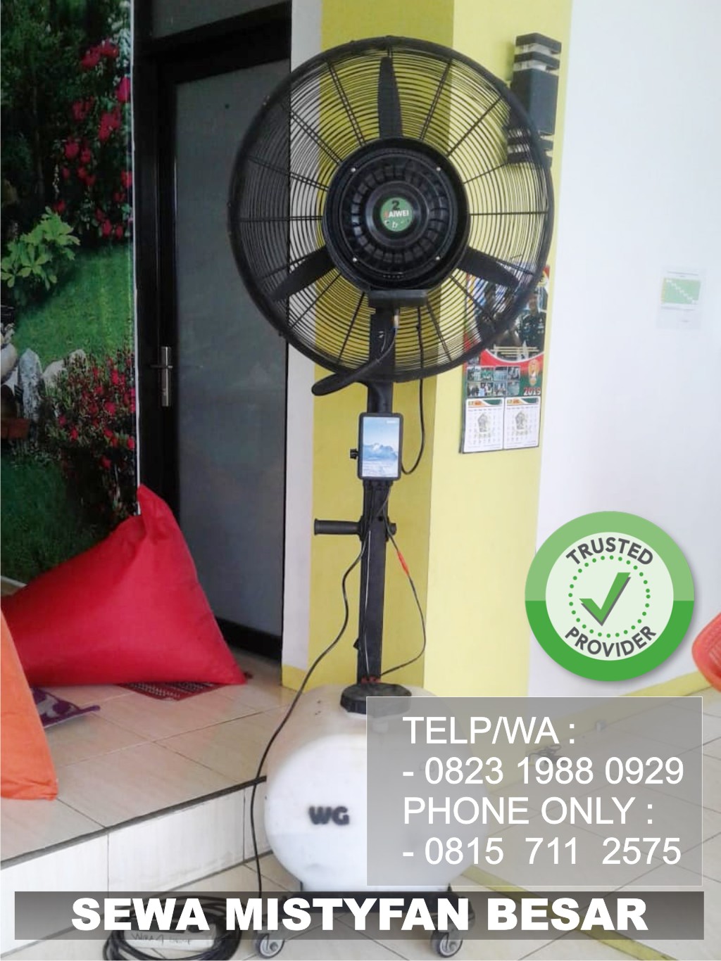 Sewa Mistyfan Bandung,Rental MistyFan,Sewa Misty Fan, rental Misty Fan